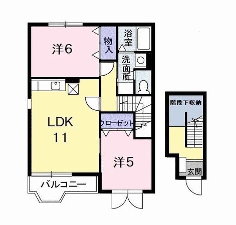 Ｌａｗ　Ｆｌｏｗｅｒの物件間取画像